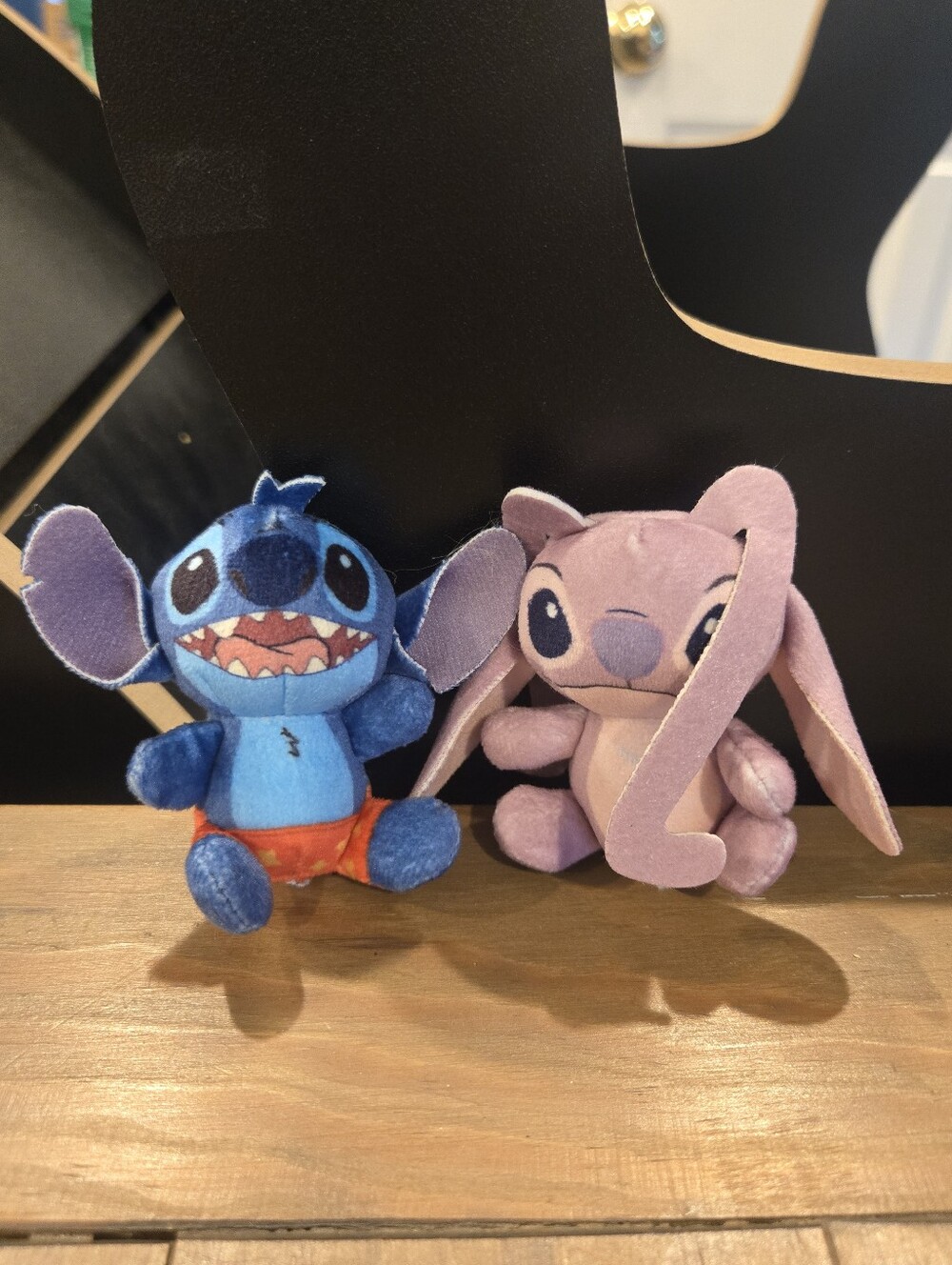 Disney Lilo & Stitch Plush Stitch and Angel Set Blue & Purple Soft Kids Toys